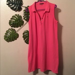 Pink Tommy Hilfiger Collar dress Size L